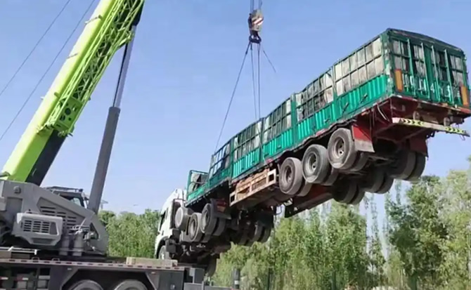 滨城区道路脱困救援案例